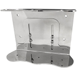 Diversified Hospitality EcoLux Triple Dispenser Wall Bracket Stainless Steel 10 Per Case Price Per Each